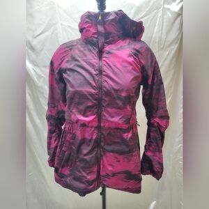 Lululemon Rain for Daze Jacket reversible Bordeaux Drama/Pigment Wind Breaker 2